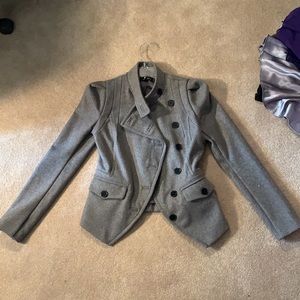 BEBE grey blazer